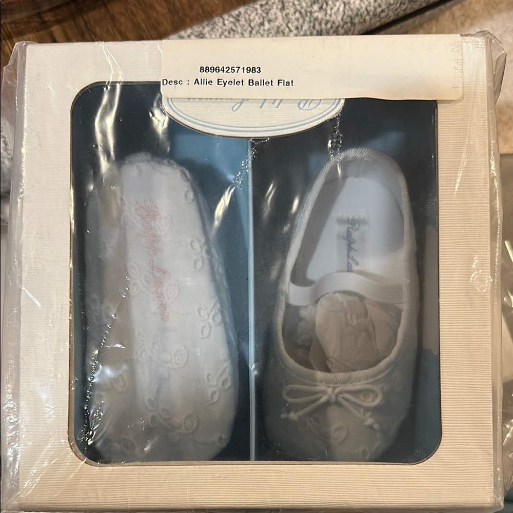 White Ballet Flats for Kids